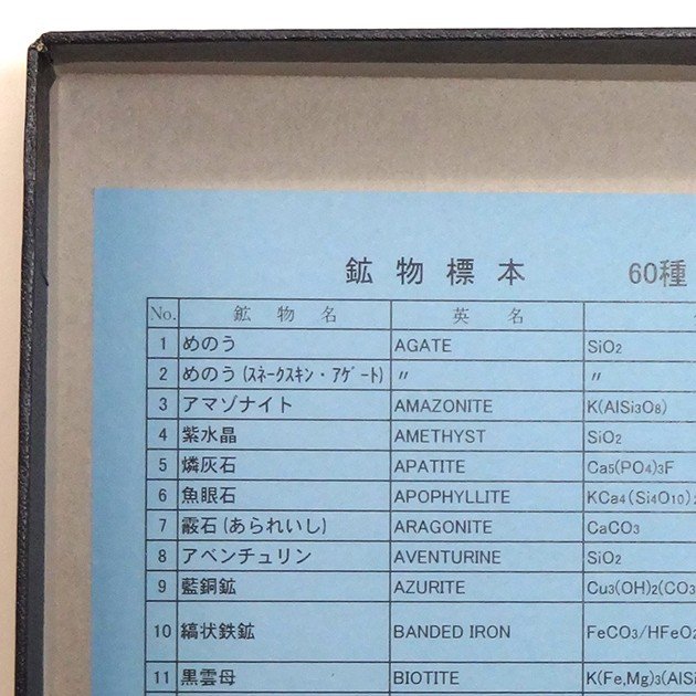 楽天市場】東京サイエンス 鉱物標本 60種 : キッズマーケット