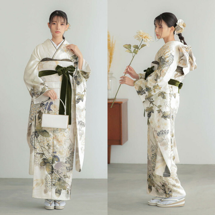 楽天市場】(卒業式応援Point10倍 3/19迄) 未仕立て 振袖 22点セット