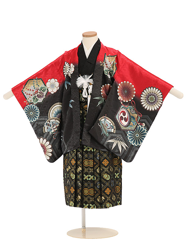 楽天市場】袴 赤（七五三5歳）（和服｜キッズファッション）：キッズ