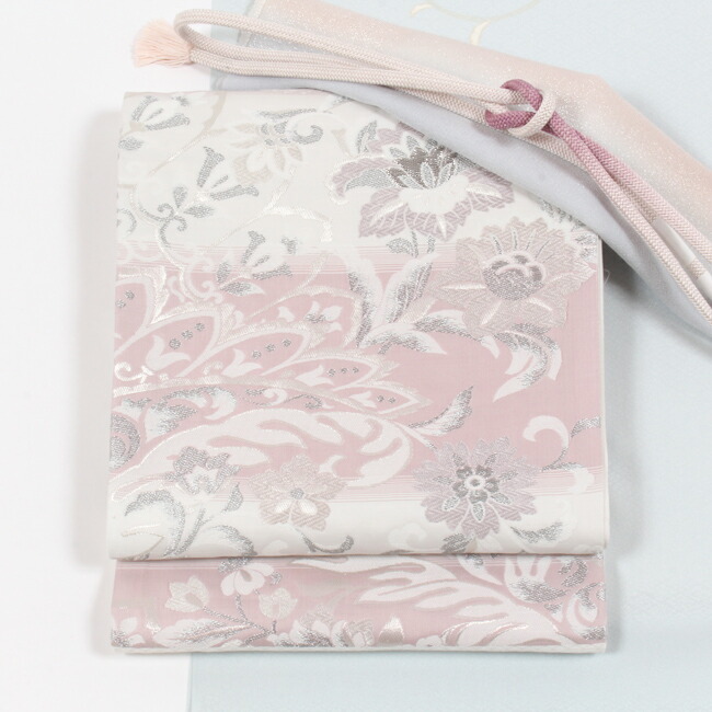 楽天市場】【3/11 01:59まで☆20%OFF】西陣織 正絹袋帯 プラチナ箔使用