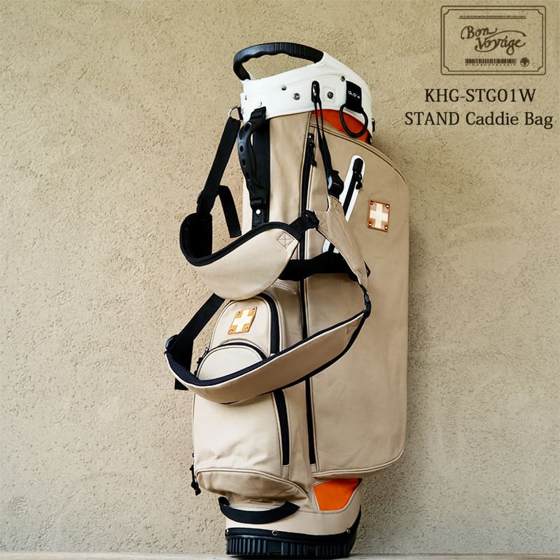 楽天市場】木の庄帆布 公式 KHG-STG01W スタンドキャディバッグ