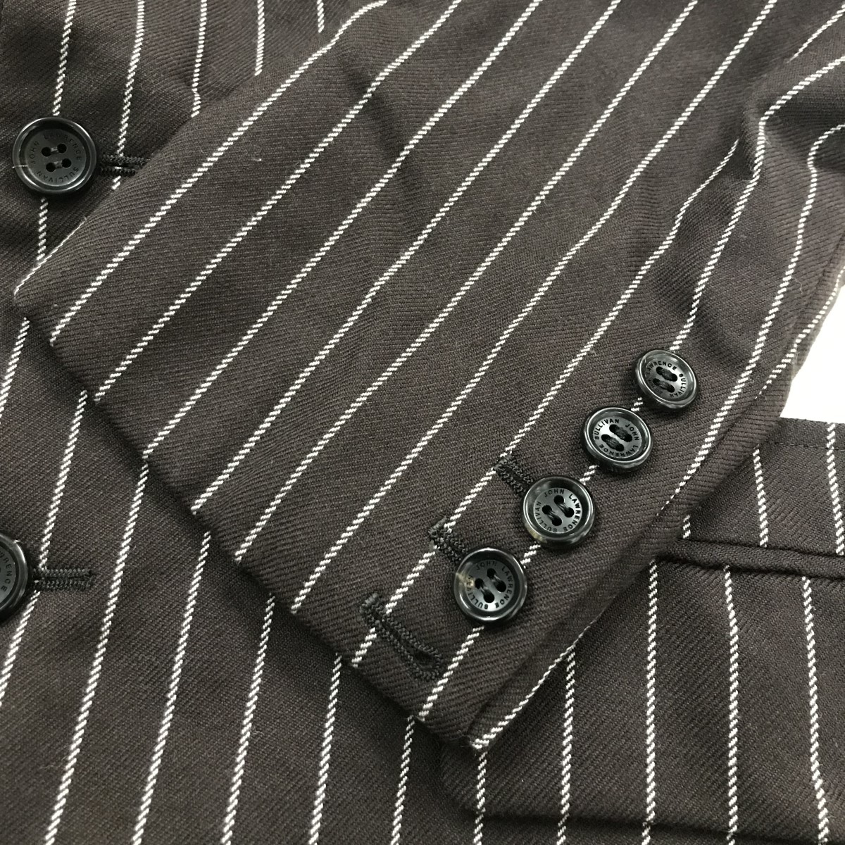 JOHN LAWRENCE SULLIVAN ストライプジャケット48