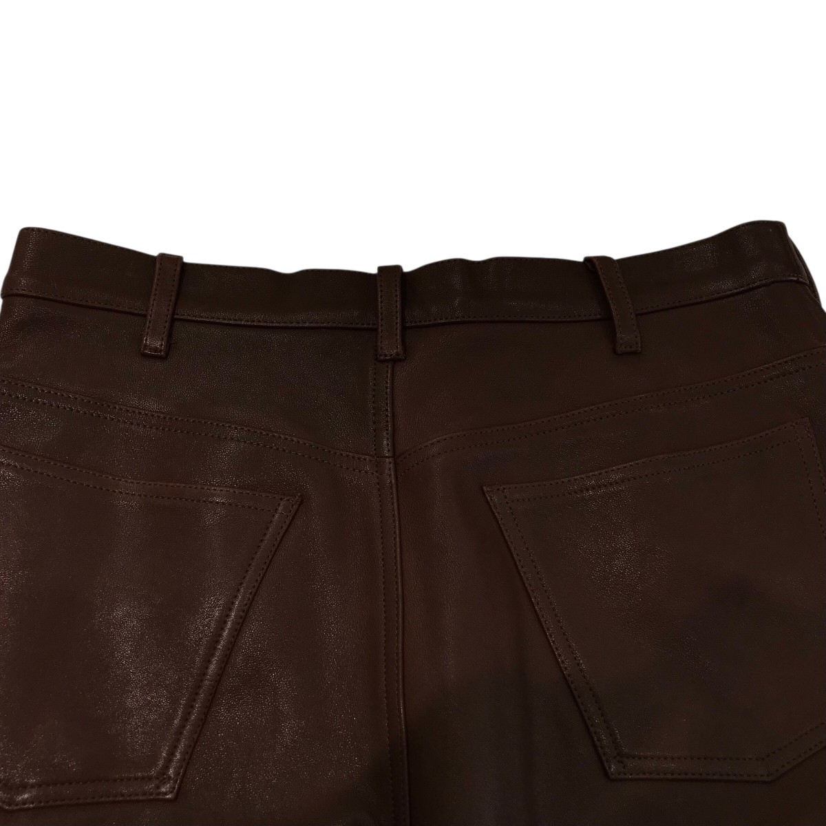 楽天市場】【中古】AURALEE22AW 「HEAVY LAMB LEATHER PANTS」 レザー