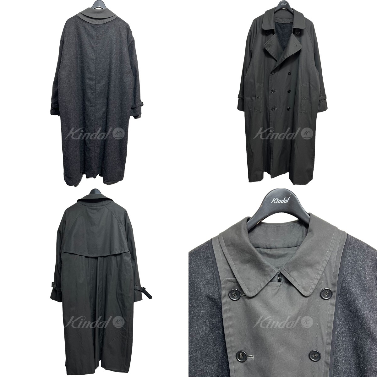 楽天市場】【中古】YOKE REVERSIBLE TRENCH COAT リバーシブルトレンチ