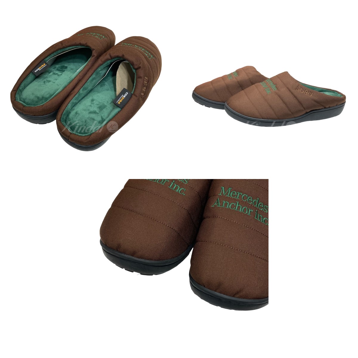 楽天市場】【中古】SUBU×Mercedes Anchor Inc．サンダル ブラウン