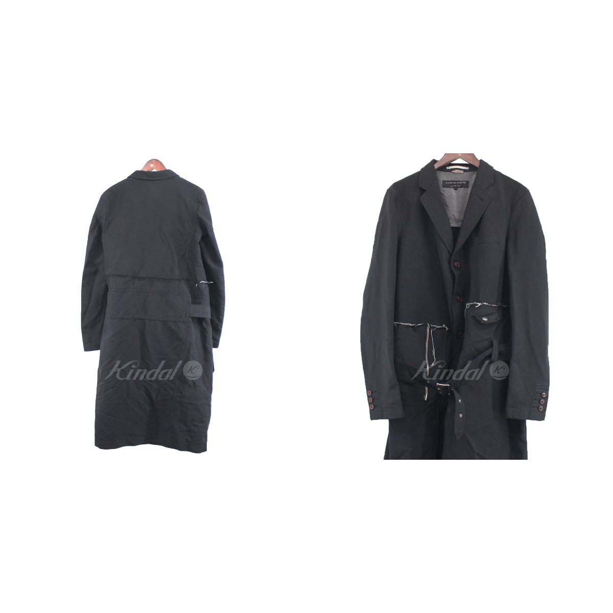 楽天市場】【中古】COMME des GARCONS HOMME PLUS13AW ポリ縮絨 再構築