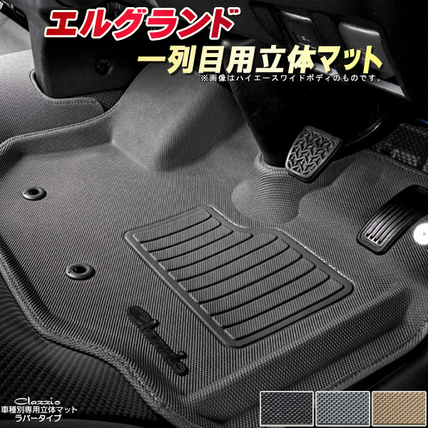 楽天市場】エルグランド フロアマット 1列目セット E51系 日産