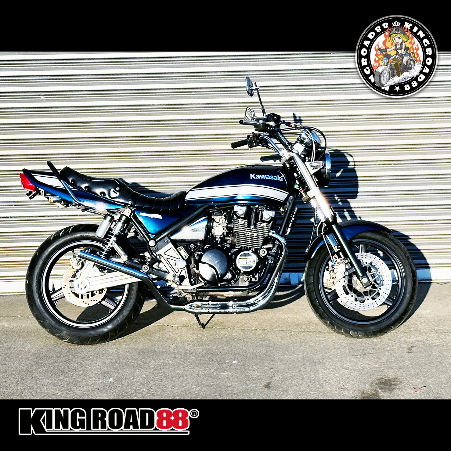 楽天市場】カワサキ ゼファー400 ゼファーχ ZR400C KingRoad88