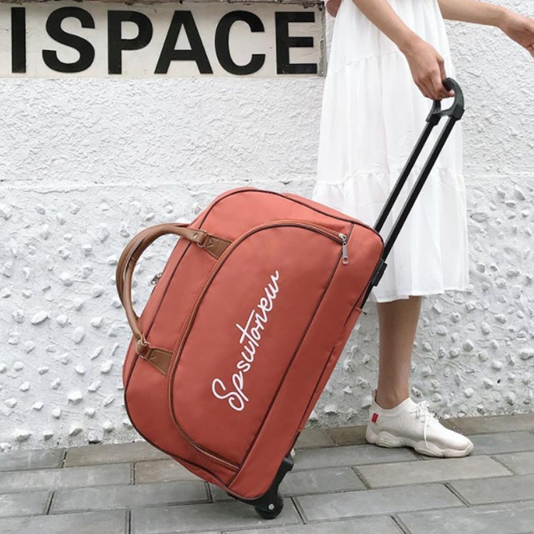 楽天市場】ボストンキャリーバッグ キャスター付き ボストンバッグ 2輪