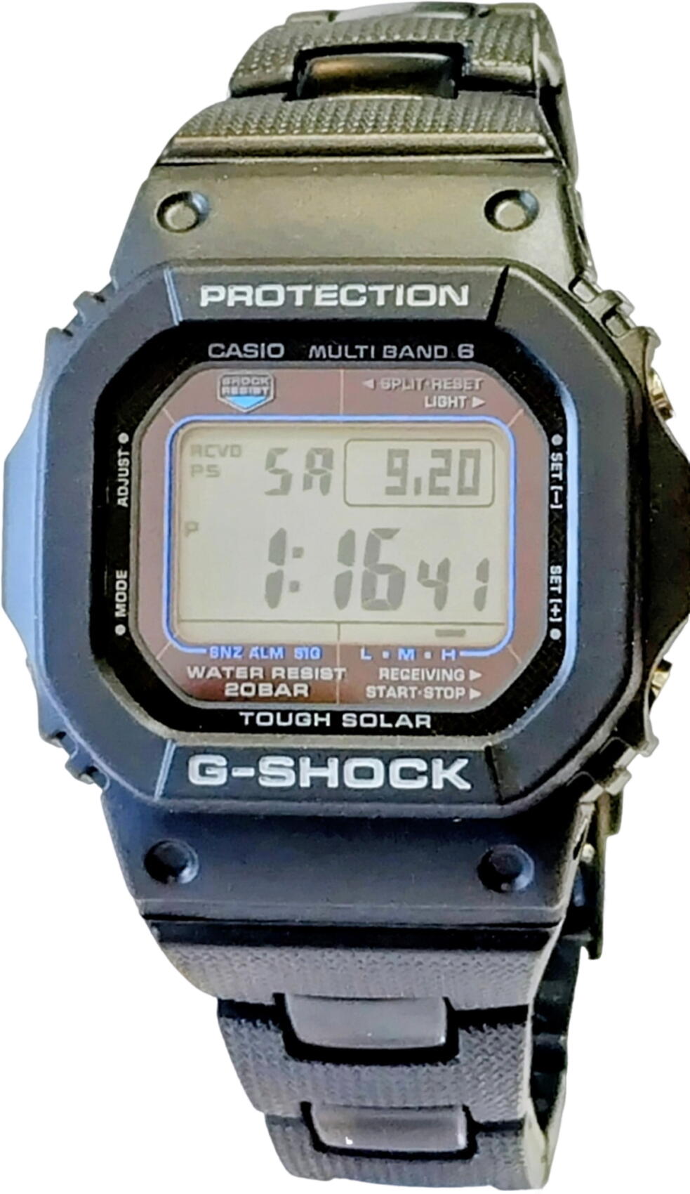 楽天市場】メタルコアバンド装着のGW-M5610U-1CJFカスタムモデル【電波