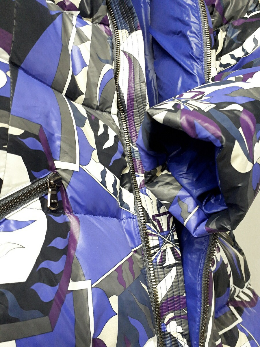 楽天市場】ランクA エミリオプッチ【EMILIO PUCCI】ダウンコート