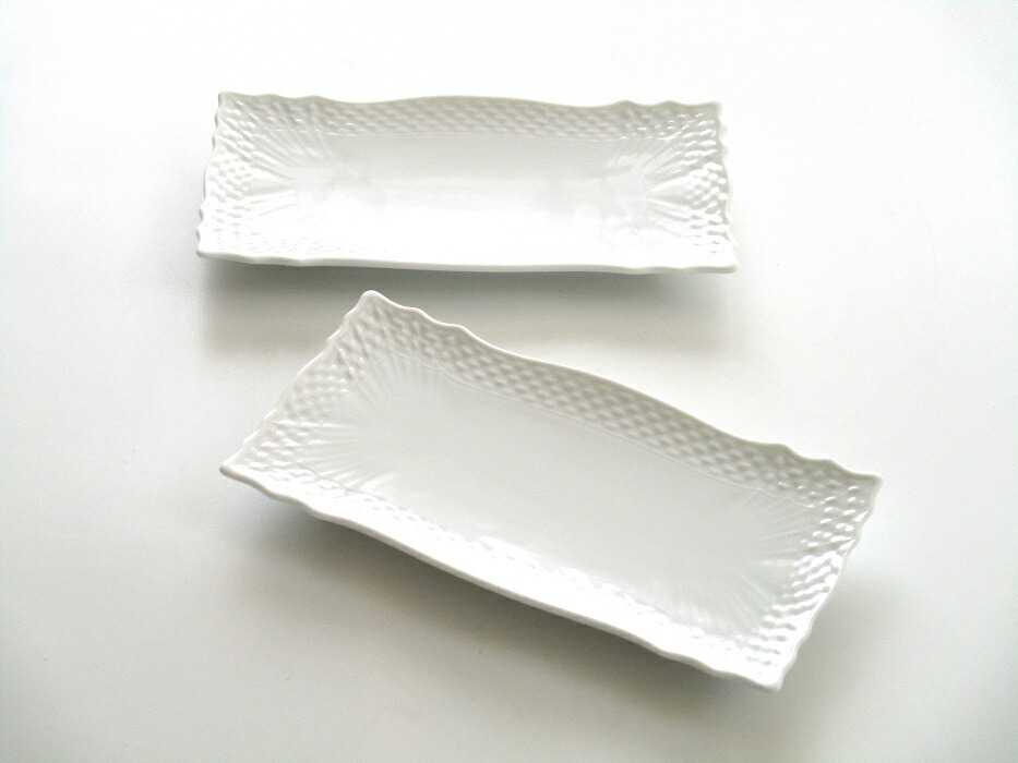 楽天市場】ベッキオホワイト 長方形 皿の通販