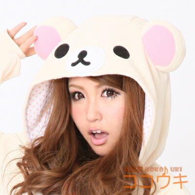 楽天市場】着ぐるみ （ 大人用 ） コリラックマ （フリース/パイル