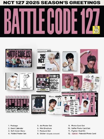 楽天市場】NCT 127 / DREAM / WayV / WISH - 2025 Season's Greetings