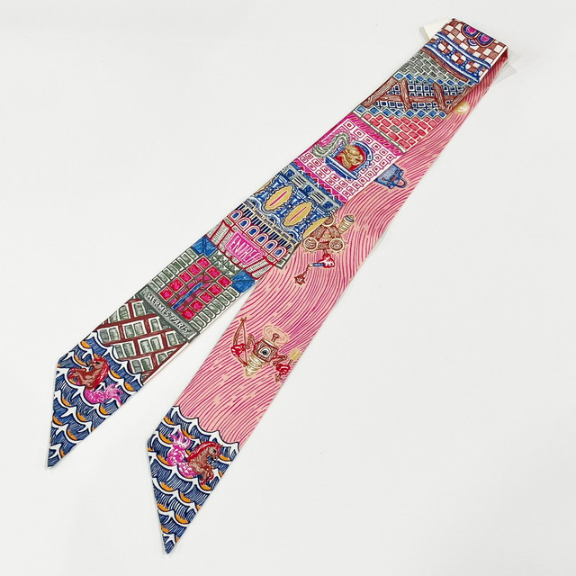 楽天市場】HERMES エルメス ツイリー スーパー・シルク・クエスト