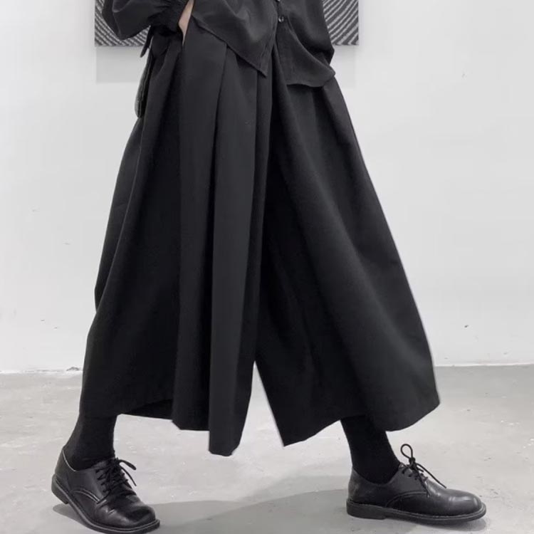 楽天市場】スカート風 袴 モード系 ワイドパンツ ハカマパンツ 袴