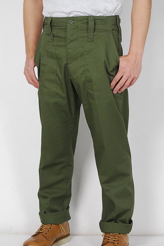 楽天市場】イギリス軍 OD ベイカーパンツ 上質USED 201NB3- : L.A. BOY