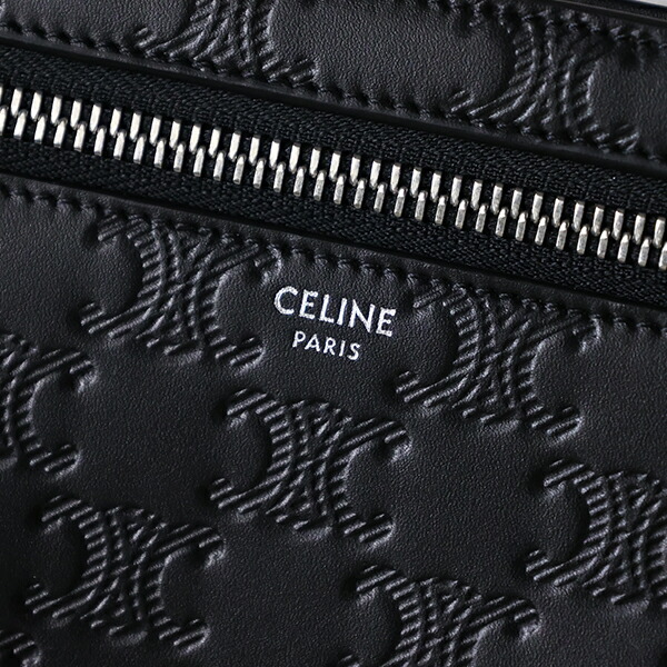 楽天市場】CELINE セリーヌ ポーチ Triomphe Pouch 10N823FQD メンズ