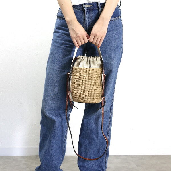 楽天市場】Chloe クロエ WOODY Small Basket Bag ウッディ スモール