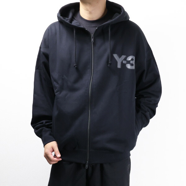 楽天市場】Y-3 ワイスリー LOGO ZIP HODDIE パーカー ジップアップ