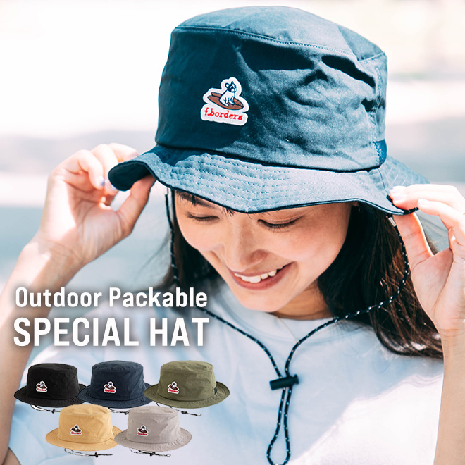 楽天市場】nakota ナコタ F.borders Special Hat パッカブル サファリ