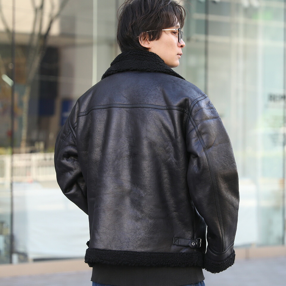 楽天市場】【ラスト1点□11,990円→5,990円】PUレザー ファー ダブル