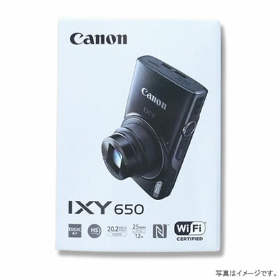 楽天市場】Canon デジタルカメラ IXY 650 BK : らいぶshop