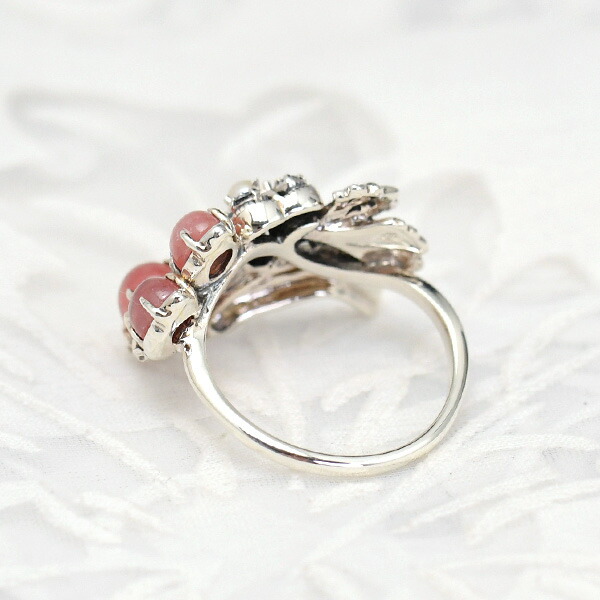 楽天市場】碌山 ウィリアムモリス いちご泥棒 インカローズ リング