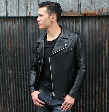 楽天市場】ラム革 ダブルライダース S〜XL 日本製 ラムスキン 羊革 本