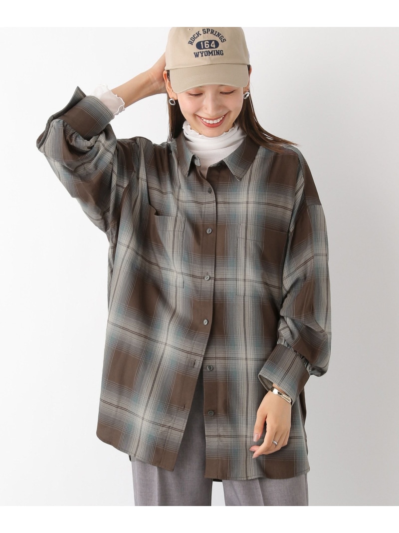 楽天市場】【SALE／50%OFF】(W)チェックシャツ LEPSIM レプシィム