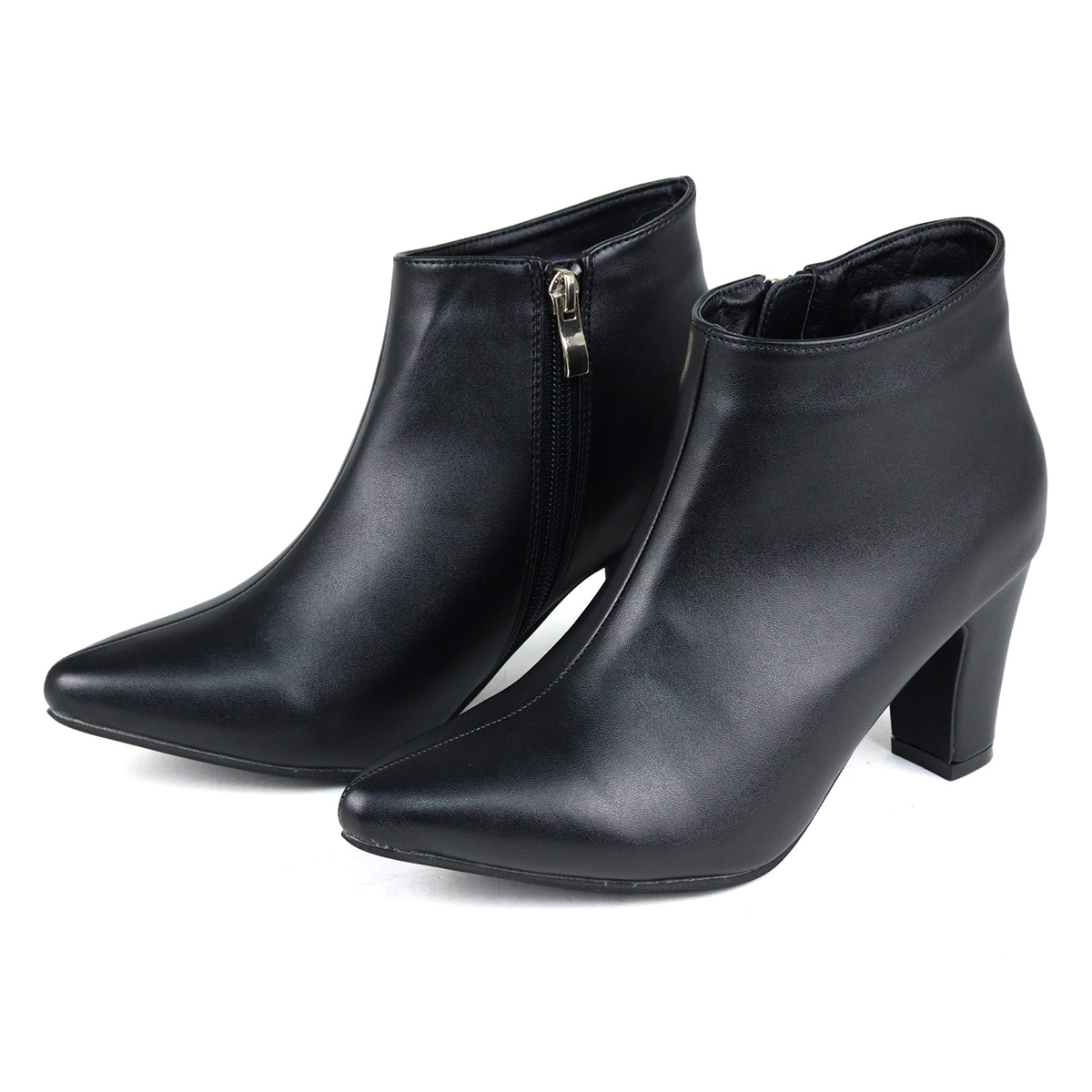 楽天市場】ブーツ レディース ショート ブーティー 黒 ブラック チャン