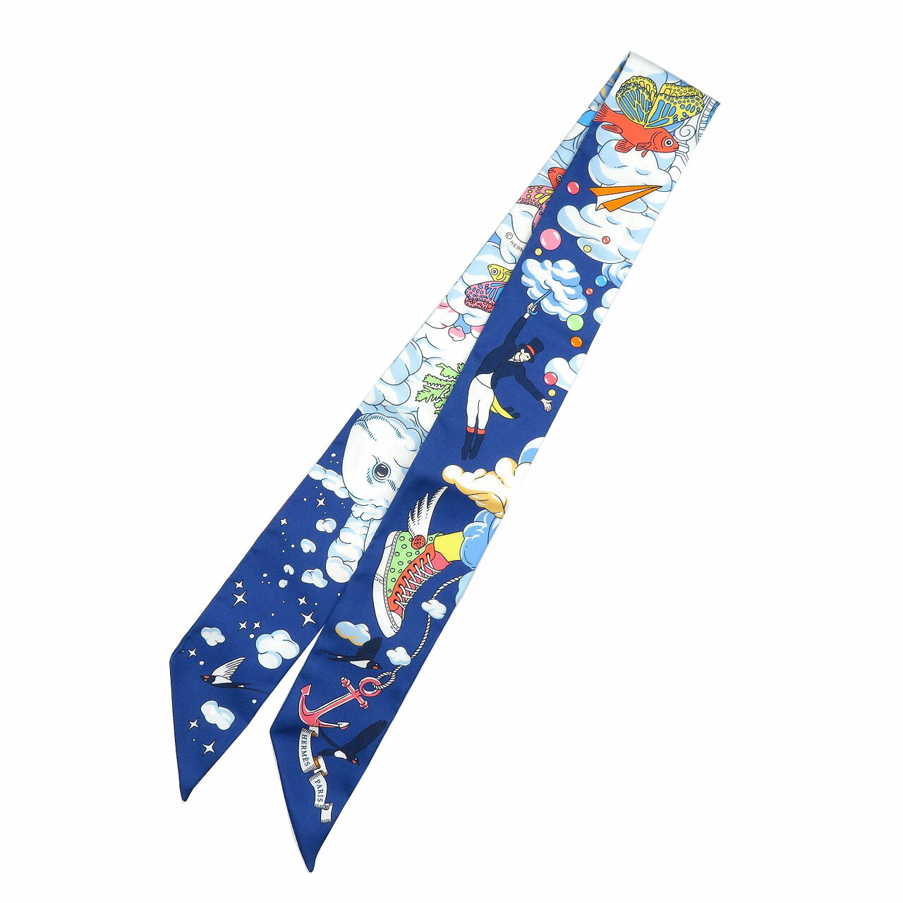 楽天市場】エルメス ツイリー entre ciel et mer 空と海の間の通販