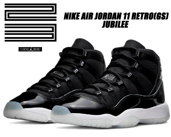 楽天市場】NIKE AIR JORDAN 11 RETRO(GS) JUBILEE black/multi-color