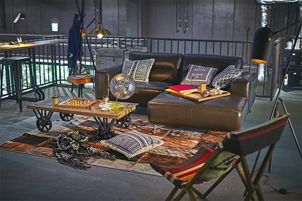 楽天市場】ローテーブル トロリーテーブル 車輪付 天然木 組木風 幅