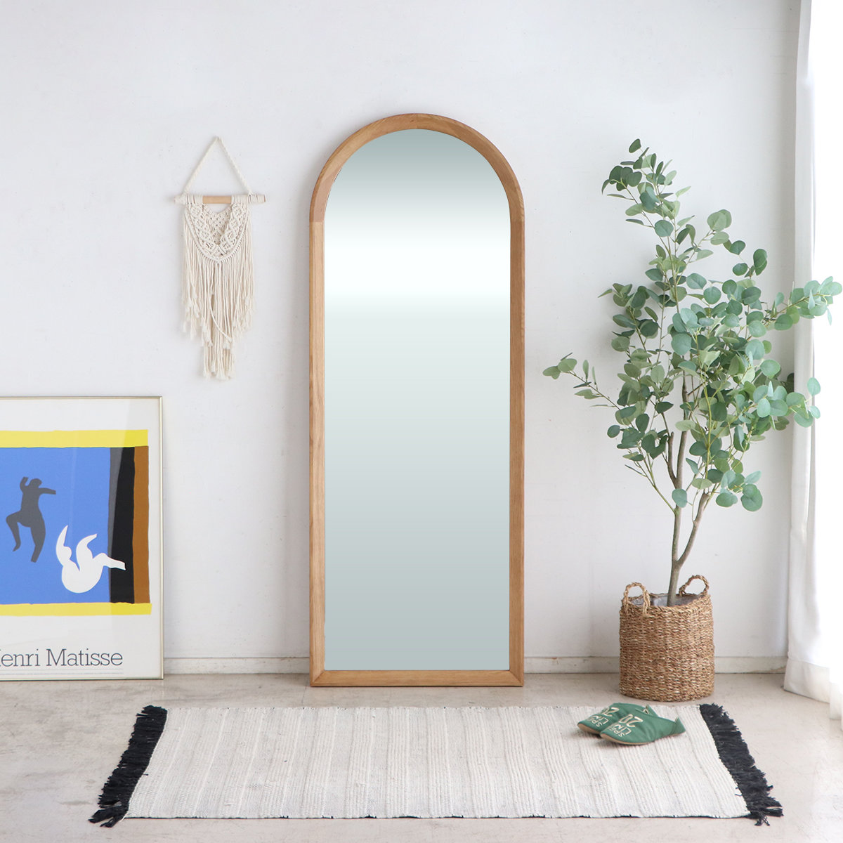 楽天市場】スタンドミラー 全身 60×160cm アーチ型 シーナ スタイル