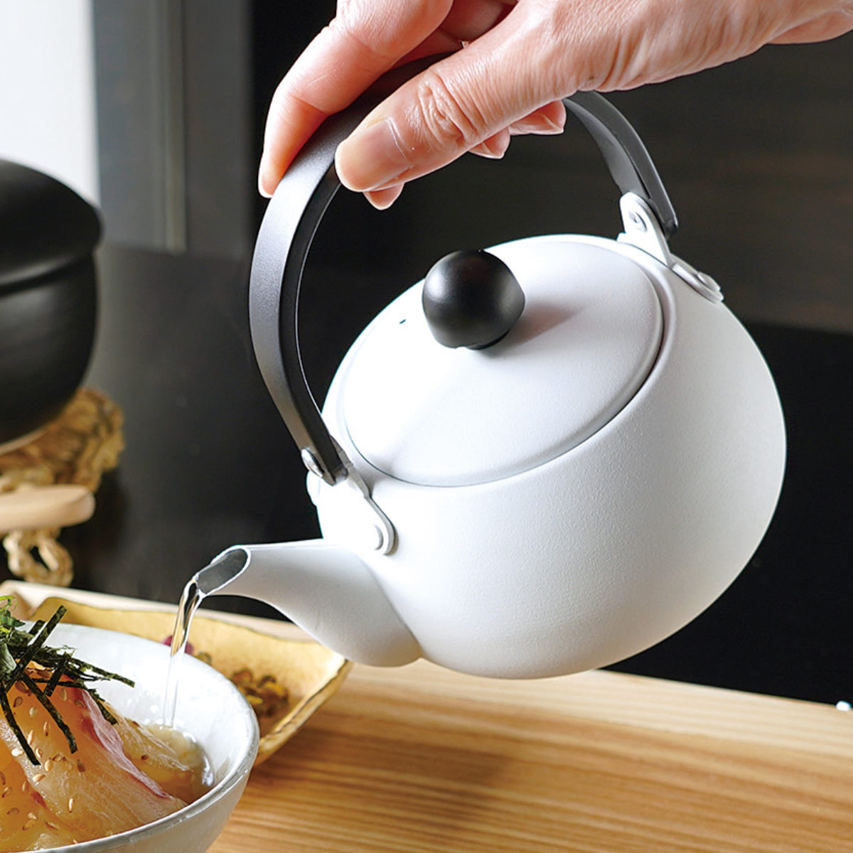 楽天市場】やかん アルミ製 ミニポット だしポット （ 急須 ポット