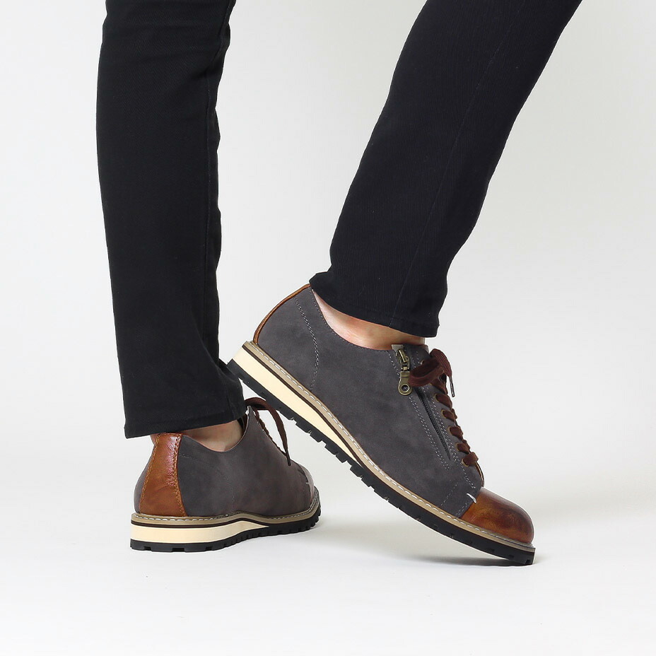 楽天市場】カジュアルシューズ メンズ スエード おしゃれ サイドジップ