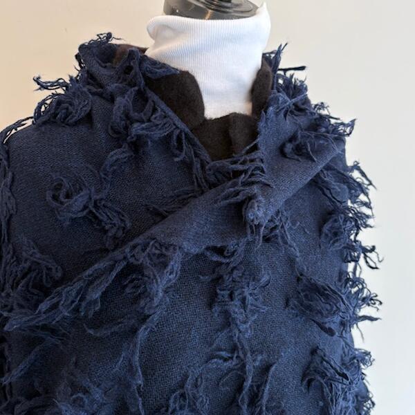 楽天市場】homspun【ホームスパン】ラムフリンジストール【送料無料