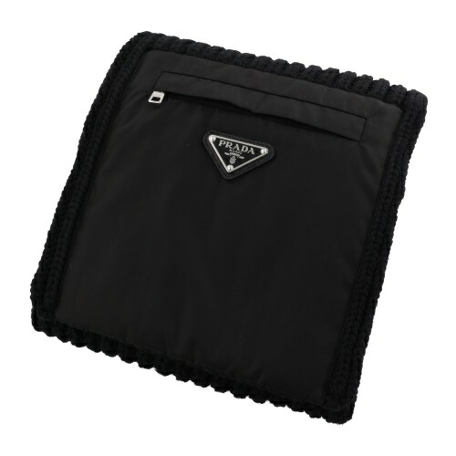 楽天市場】プラダ PRADA マフラー メンズ ブラック UMS354 1WTO S 202