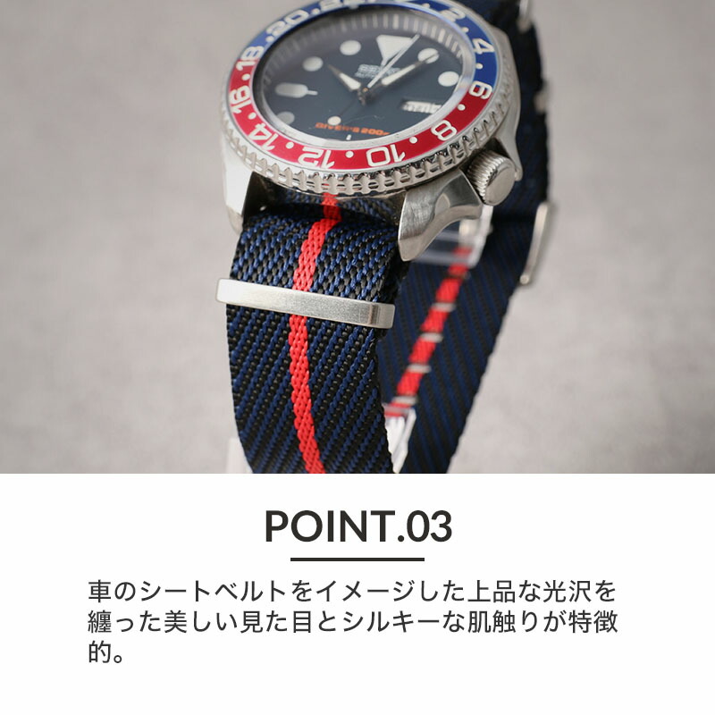 楽天市場】【セイコー SEIKO 対応 ベルト】MOD PREMIUM NYLON STRAP