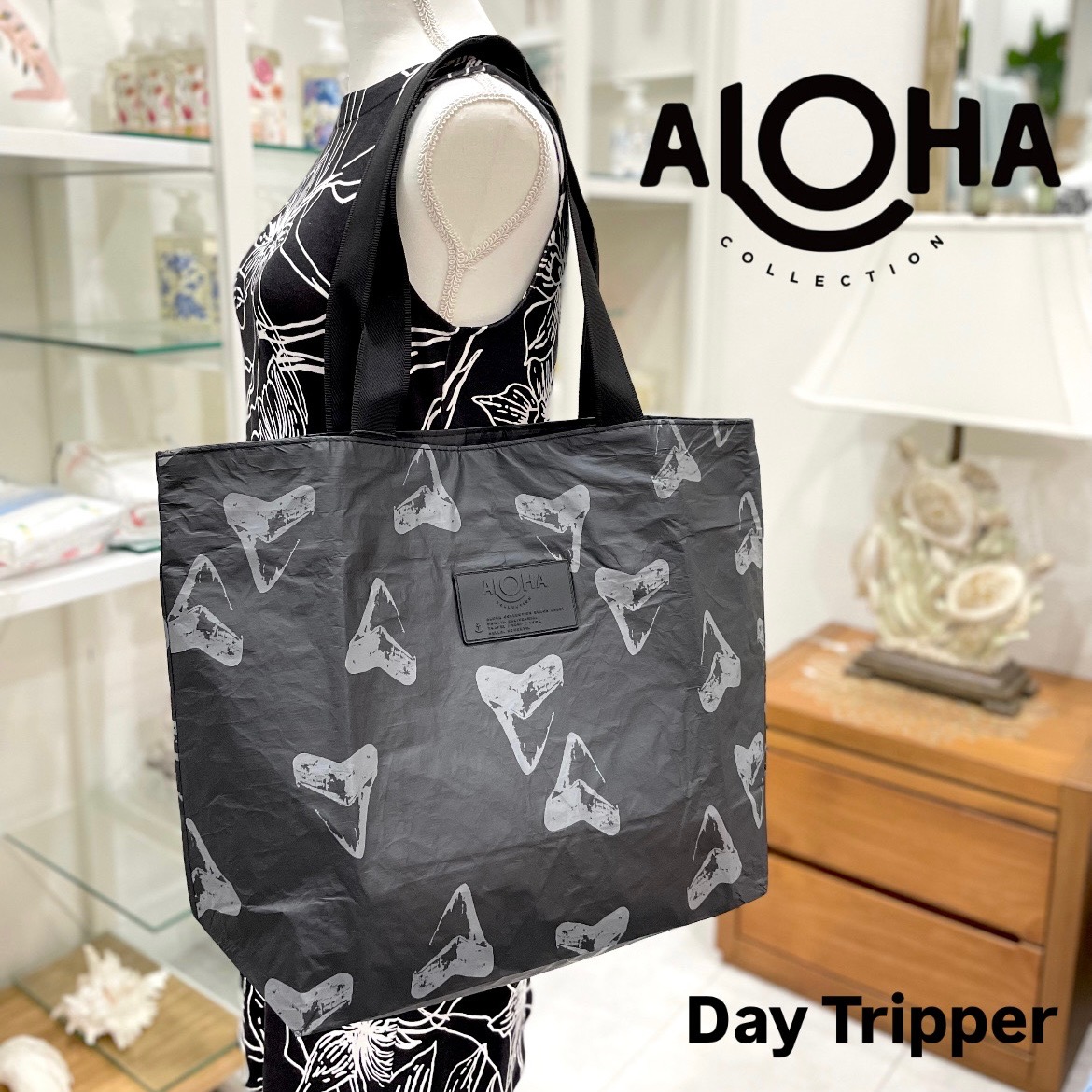楽天市場】【ALOHA COLLECTION】 DayTripper ファスナー ブラック 黒
