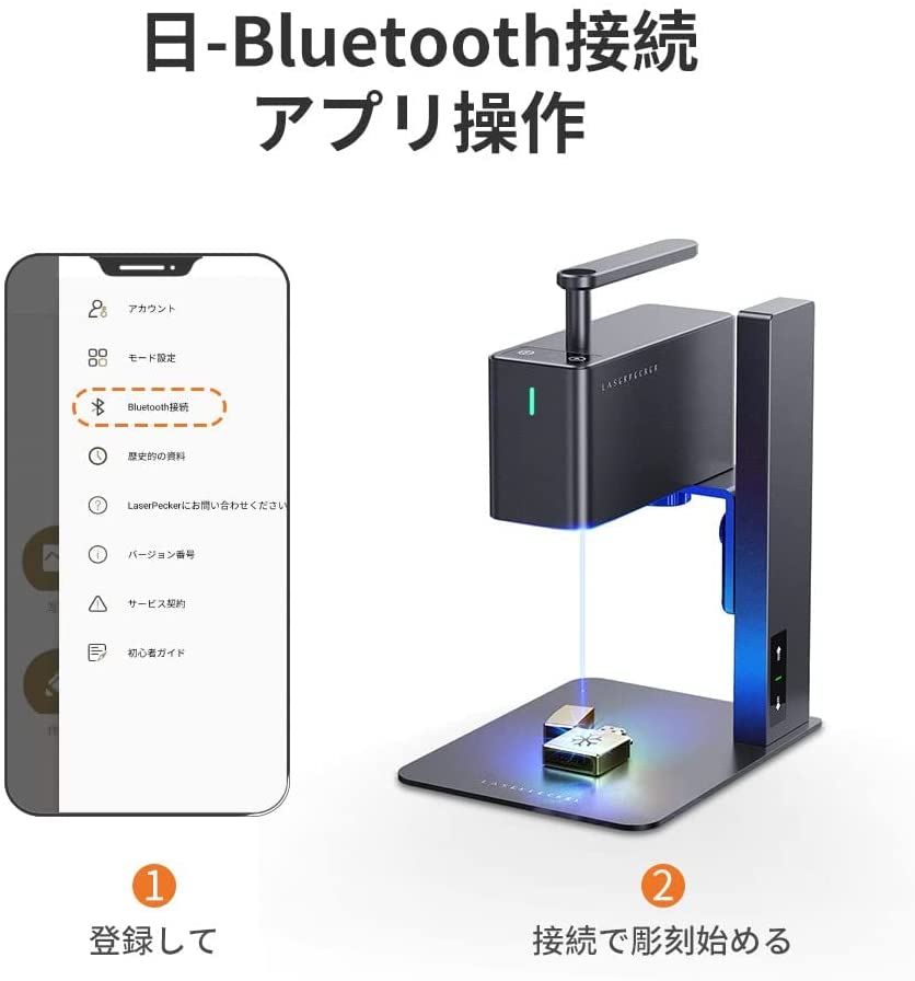楽天市場】【正規販売店】レーザー彫刻機,LaserPecker2 Pro 小型