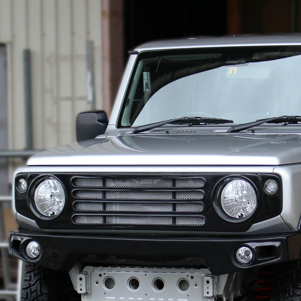 楽天市場】ジムニー ジムニーシエラ JB64 JB74 フロントグリル (TYPE2