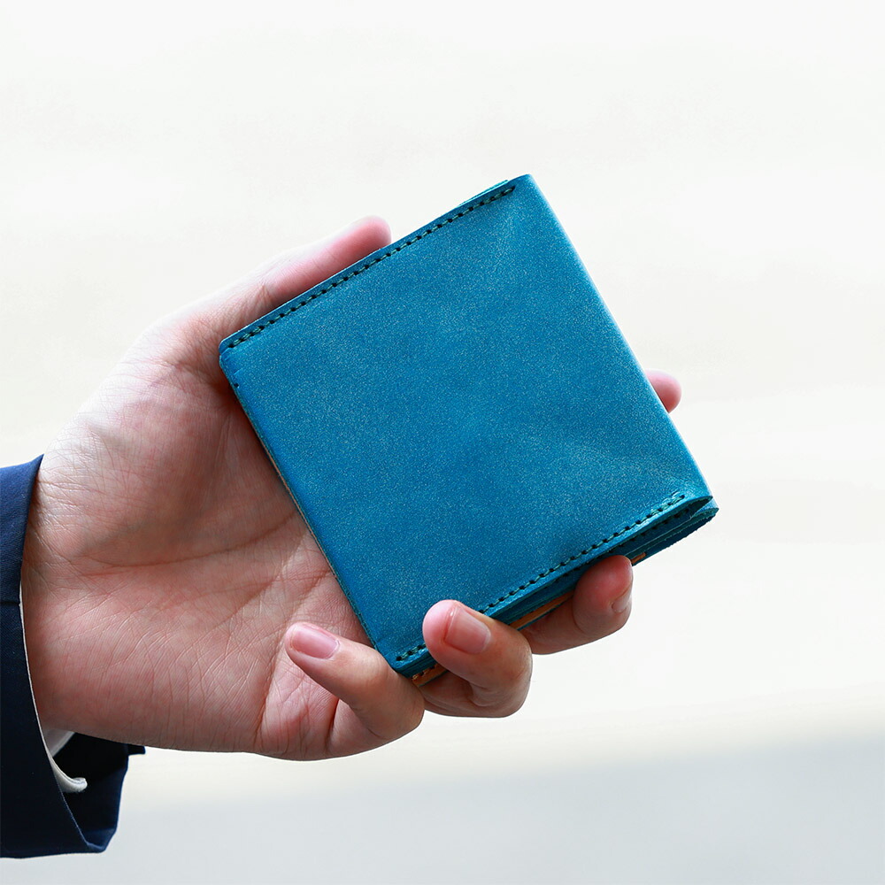 楽天市場】『カロ—』(全5色)ロロマ/【二つ折り財布 box型小銭入れ