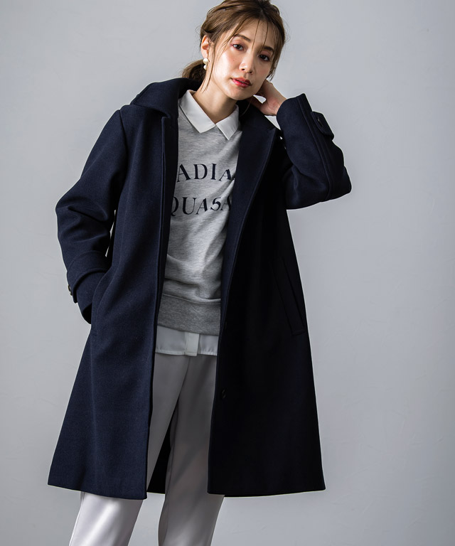 楽天市場】【MAX15％OFFクーポン】≪冬SALE！≫フード付きステンカラー