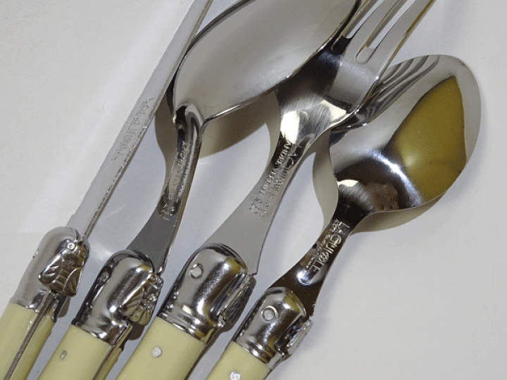 楽天市場】ライヨール（ラギオール） ディナーカトラリー24ピース