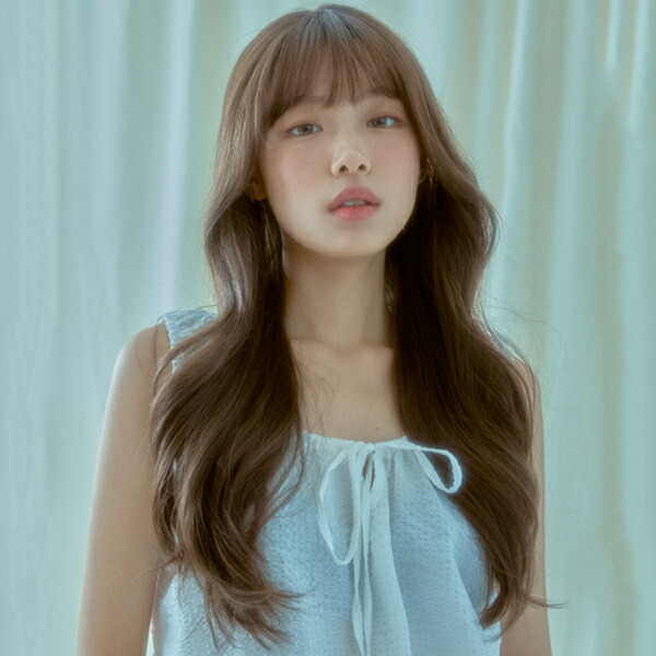 楽天市場】手植えフルウィッグ) シースルーバング ルーズCカールパーマ