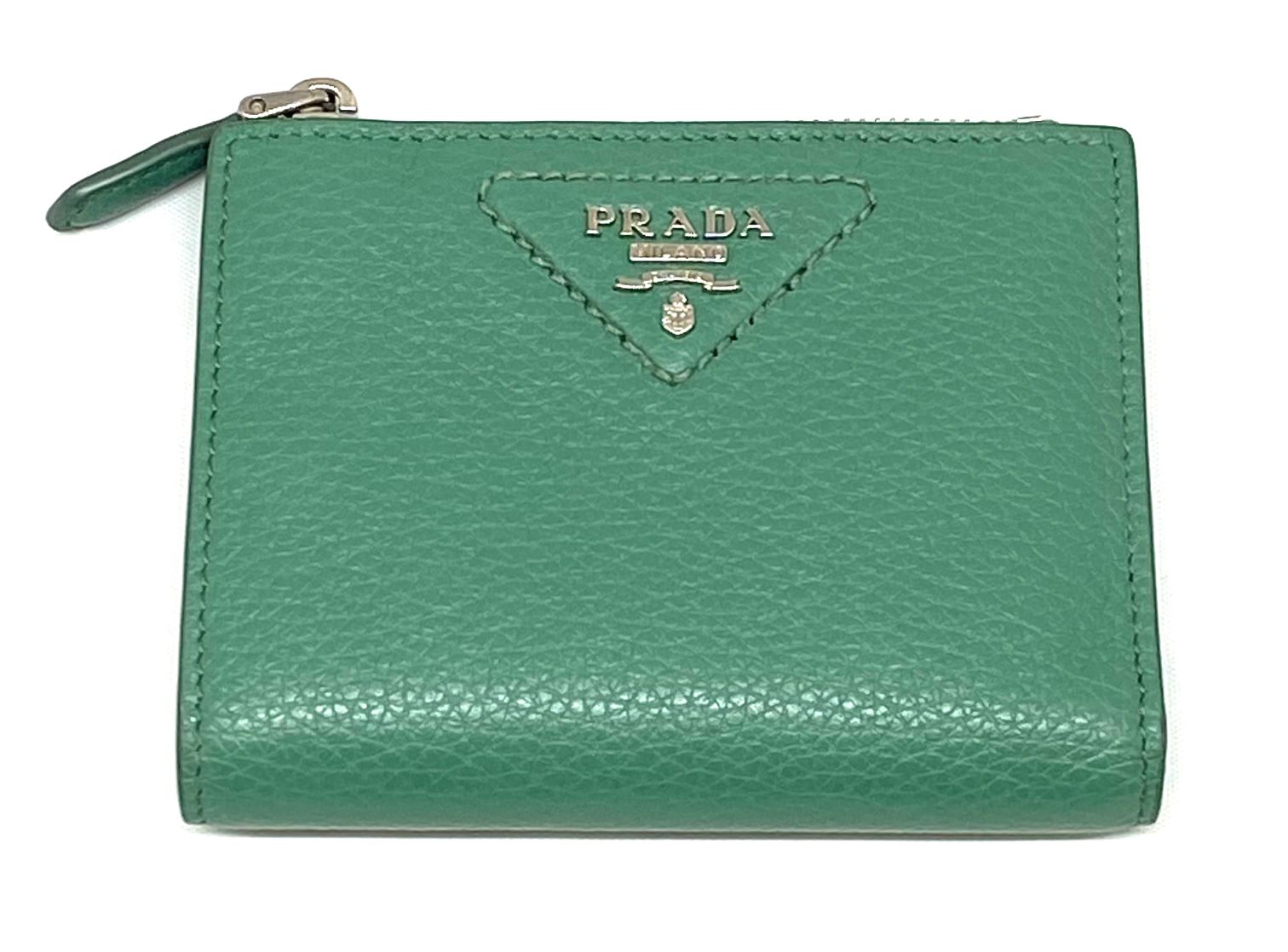 楽天市場】PRADA プラダ*ヴィテロダイノレザー 二つ折り財布 スモール