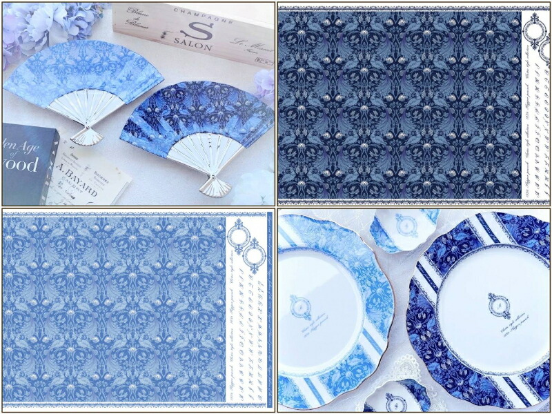 楽天市場】ポーセラーツ 転写紙 【白磁用・セット割】孔雀クラシック