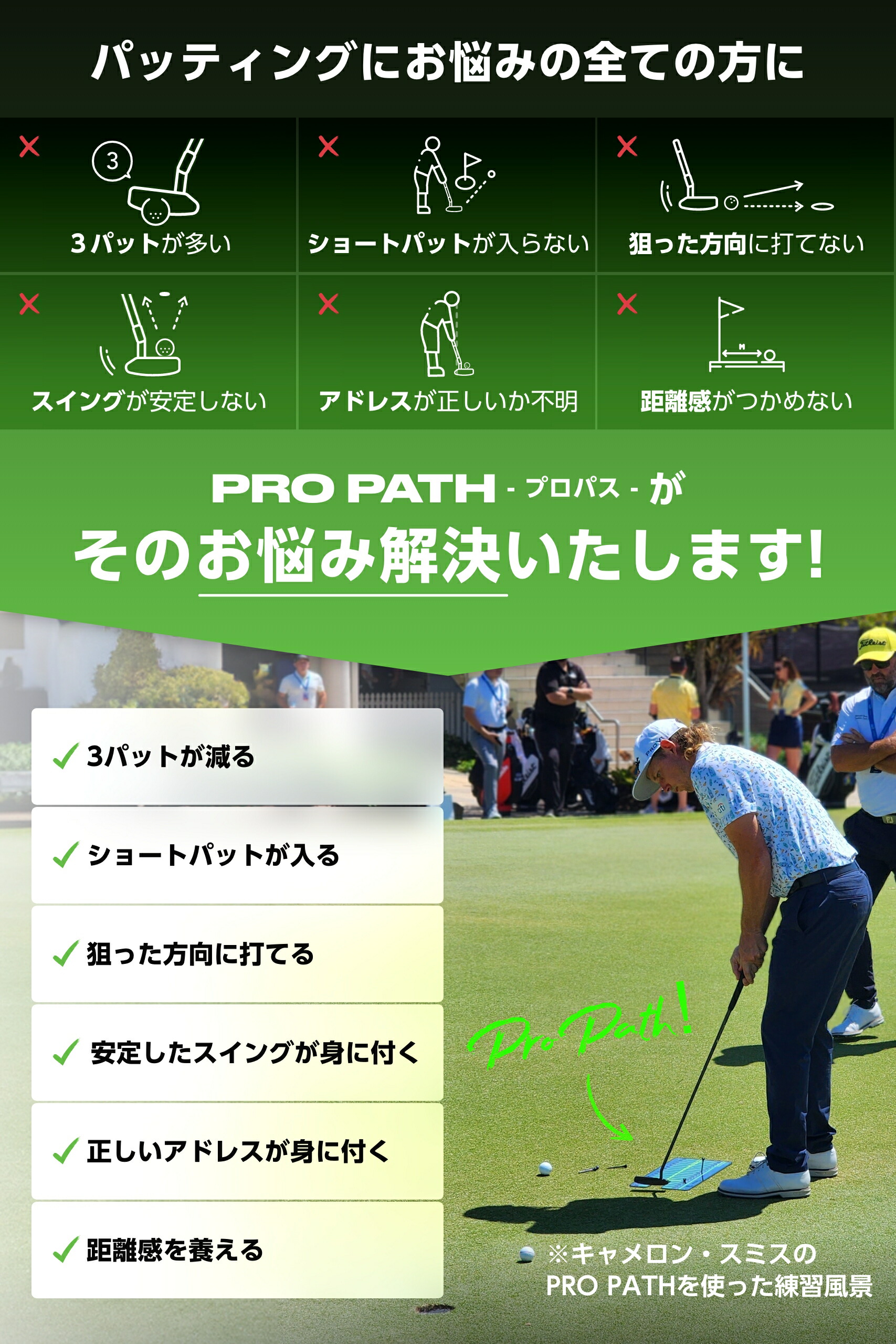 楽天市場】＼スーパーセール 15%OFF 11日1:59迄／ パター練習器具